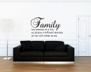Family Quotes Wall Decal Family Lettering Vinyl Art Stickers